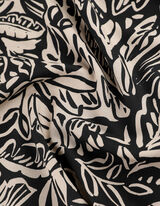 bluzkowy top - LENZING™ ECOVERO™ - czarny