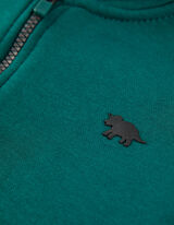 Sportinis švarkelis - Didelė priekinė kišenė - tamsiai zalias