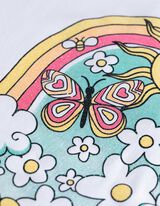 T-s&auml;rk - tr&uuml;kis - valge