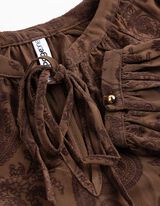Paisleymuster - Braun
