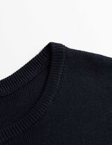 Pleten&yacute; top - Jemn&aacute; pletenina - tmave modra