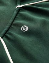 Sweatjacke - Loose Fit - Dunkelgr&uuml;n