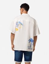 Hemd - Print - Wei&szlig;