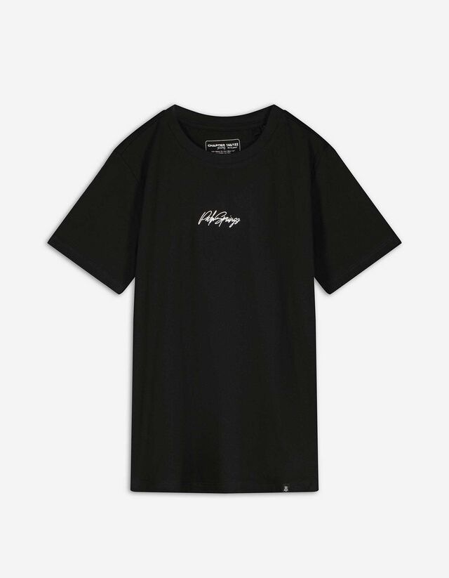 Tricou - Imprimeu mesaj - Negru