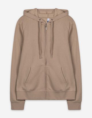 Sweatjacke - beige
