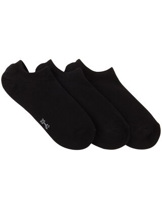 Herren Bambus Sneakersocken im 3er-Pack