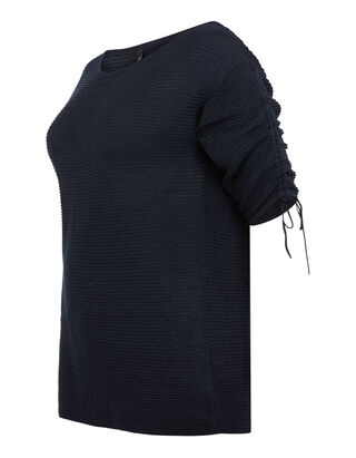 Damen Pullover mit Rippenstruktur