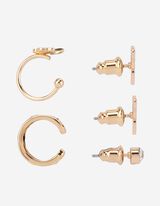 des boucles d'oreilles - Lot de 4