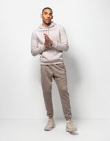 Felpa con cappuccio - Misto cotone - beige