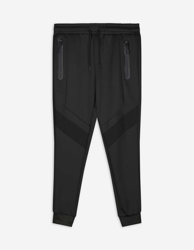 Joggingbroek - Koord - zwart