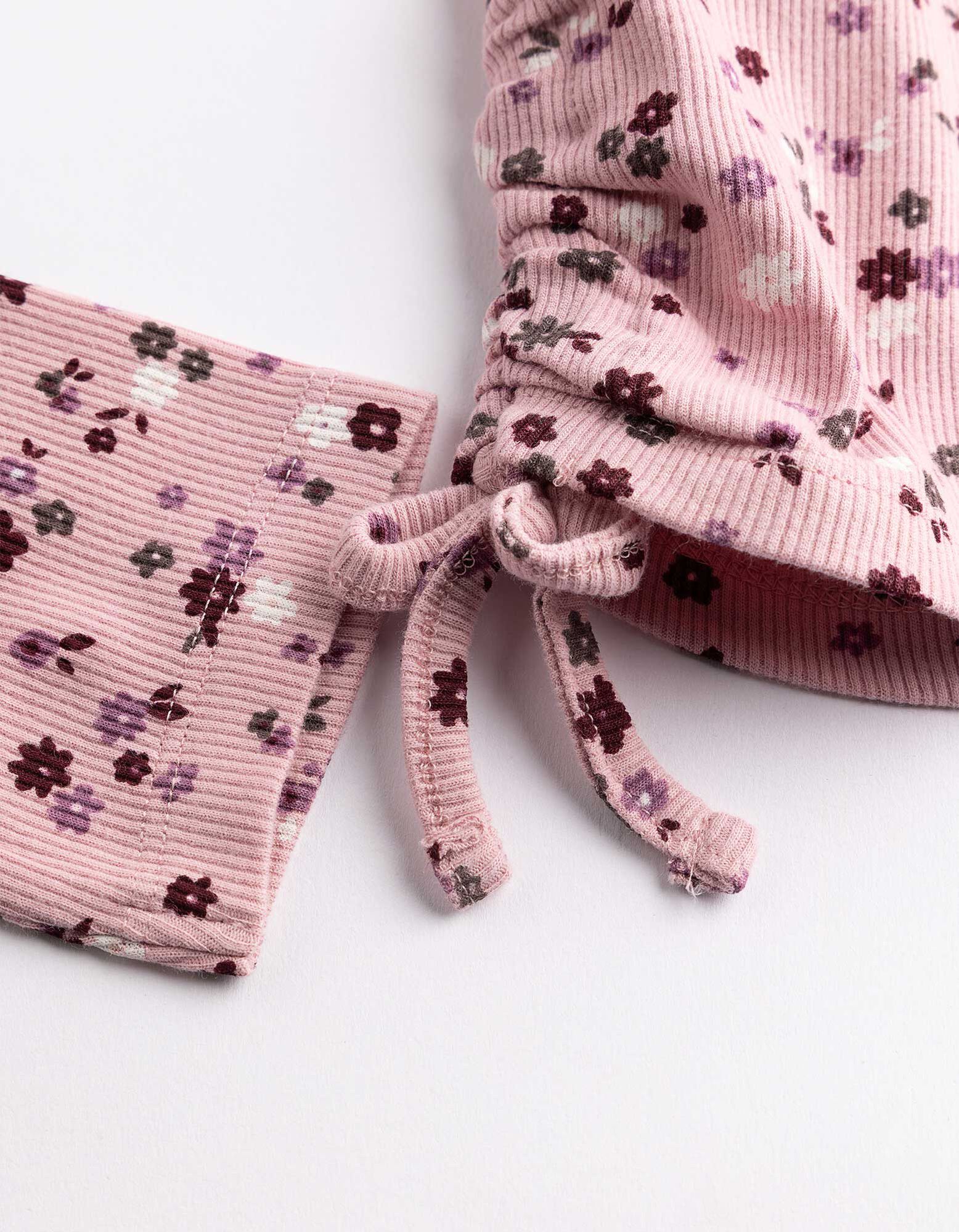 Longsleeve - Ribtricot - Roze