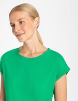 Majica- haljina - Prerezani rukavi - zeleno