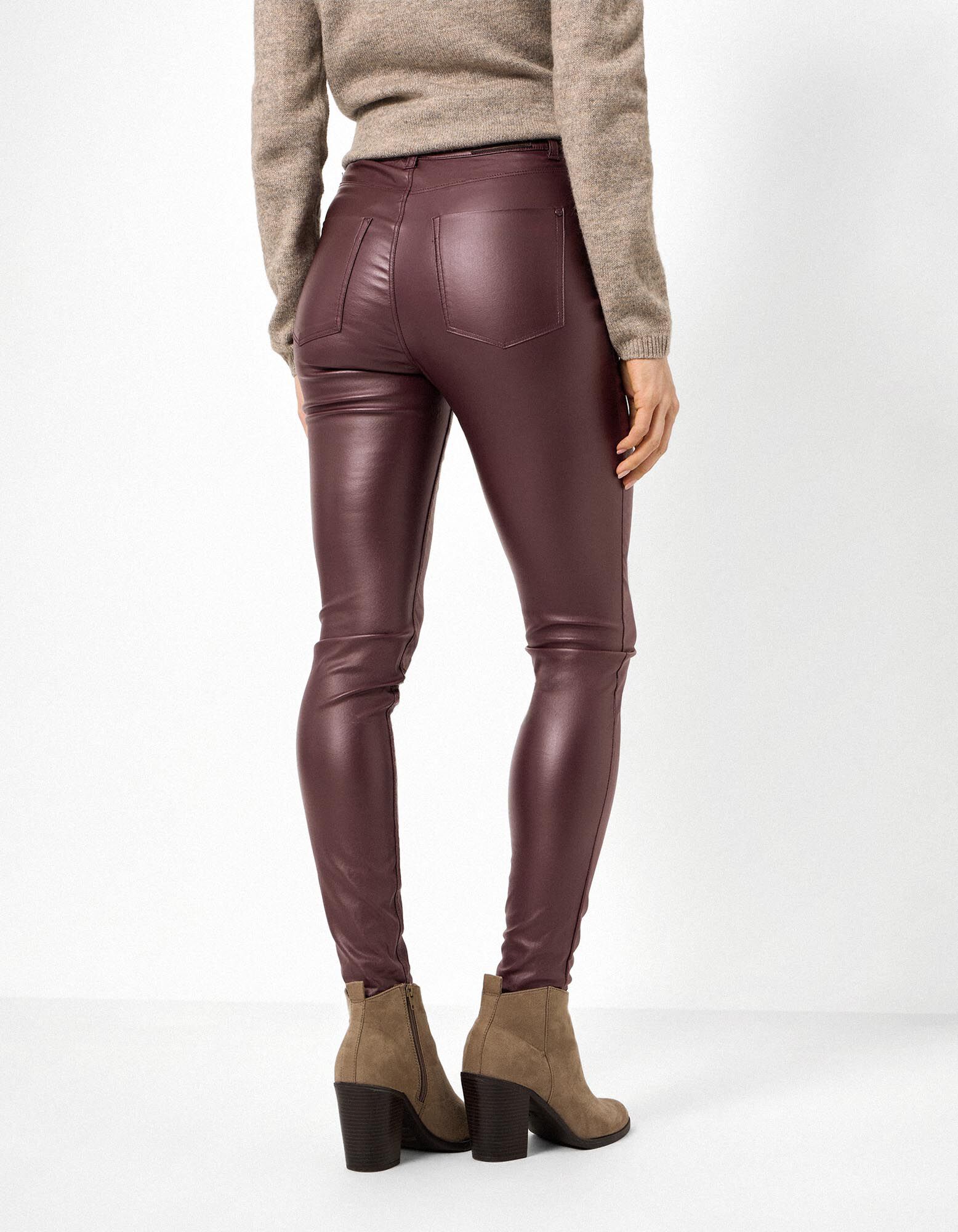 Hose - Skinny Fit - Lila