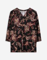 Shirt - Viscose - zwart