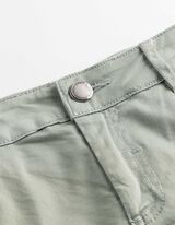 Caprihose - Twill - t&uuml;rkis