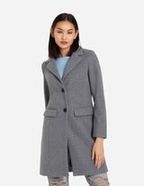 Mantel - Knopfverschluss