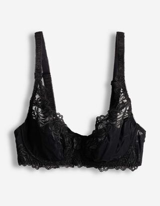 T-shirt-bh - Borduursels - zwart