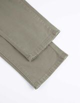 7/8-broek - Knoopsluiting - donkergroen