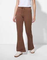 Pantaloni jogging - evazat Fit - Maro