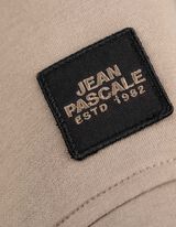 Sweatjacke - Stehkragen - beige