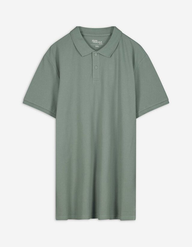 Poloshirt - Effen - donkergroen