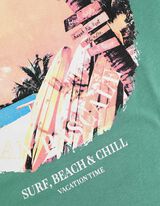 T-shirt - Stampa - verde