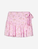 skort - LENZING™ ECOVERO™ - ruzicasta
