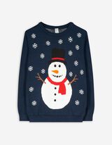 Trui - Kerst - donkerblauw