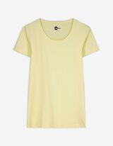 T-Shirt - Stretchanteil - hellgelb