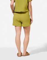 Shorts - Musselin - Gr&uuml;n