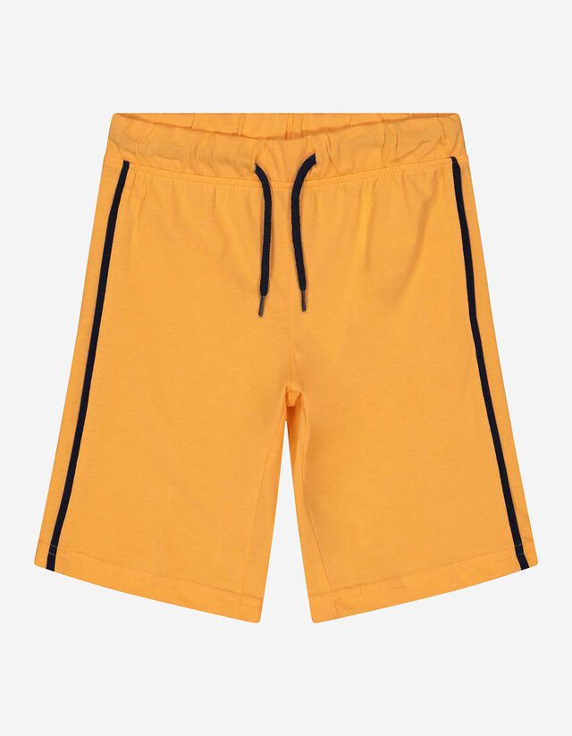 Pantaloncini - Strisce laterali - arancione