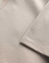 T-Shirt - einfarbig - Beige