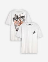 T-shirt - Impronta sul retro - bianco
