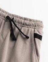 Jogginghose - Washed-Out-Look - Grau
