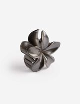 Haarklammer - einfarbig - hellgrau