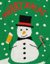 Pulóver - Karácsony - zöld