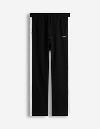 Hlače za jogging - Jednobojno - crna