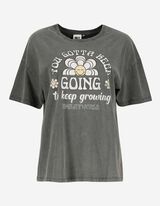 Damen T-Shirt - Message-Print  