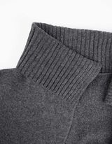 Dlh&yacute; kardig&aacute;n - Opasok na previazanie - tmavoseda