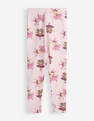 Leggings - Allover-Print - Rosa