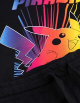 P&oacute;l&oacute; &eacute;s r&ouml;vidnadr&aacute;g k&eacute;szlet - Pikachu - fekete