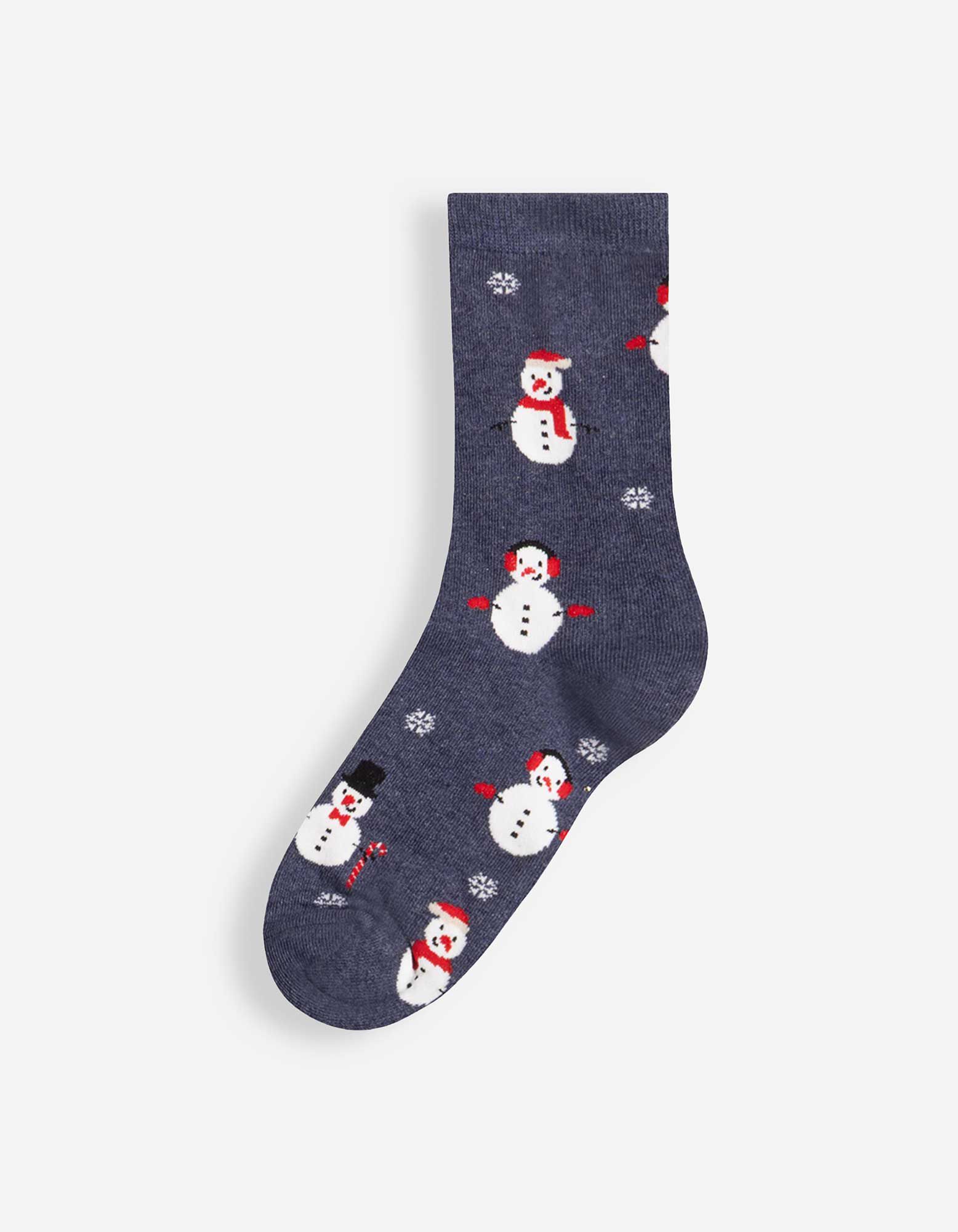 Socken - gemustert - blau