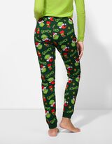 Set pijama alcătuit din bluză și pantaloni - Grinch - Bronz
