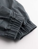 Pantaloni jogging - Buzunare patch - Albastru inchis