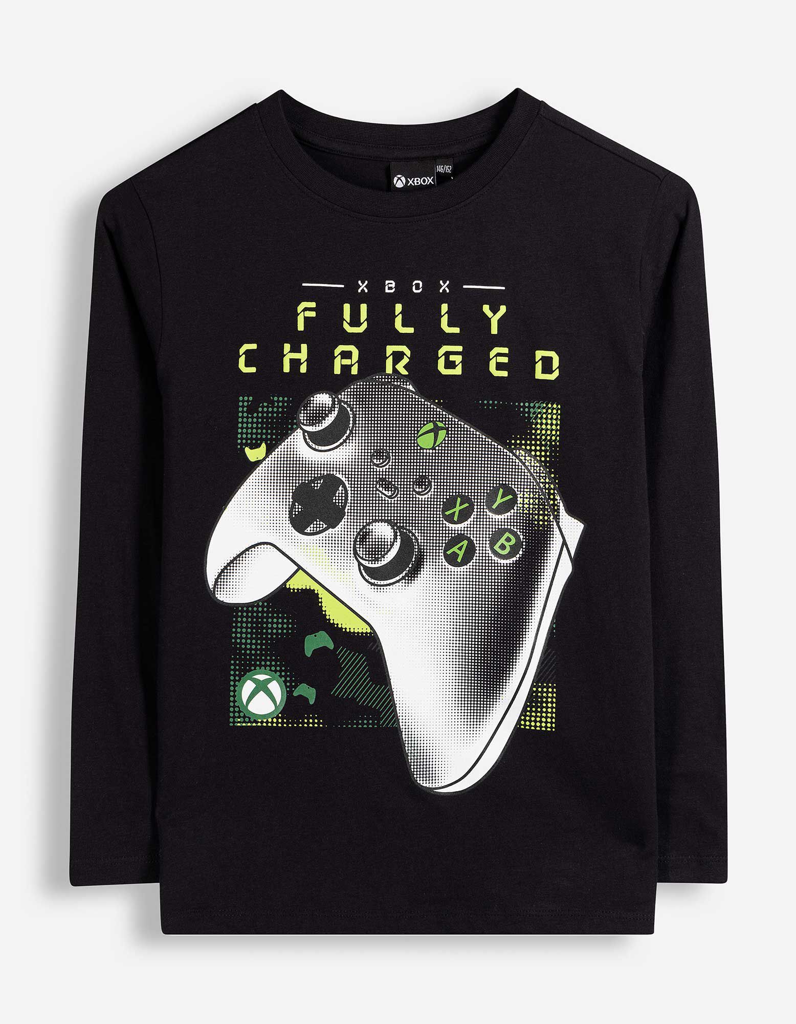 Langarmshirt - Xbox - Schwarz