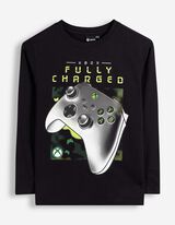 Langarmshirt - Xbox - Schwarz