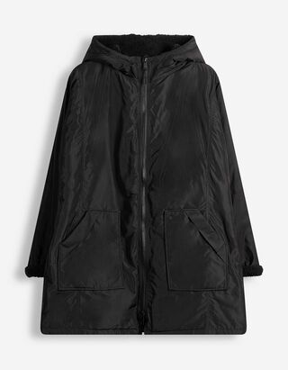 Parka - Kapuce - Čern&aacute;