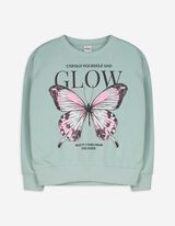 Sweatshirt - Print - türkis