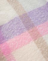 Šál - Vlnený vzhľad - svetlomodra