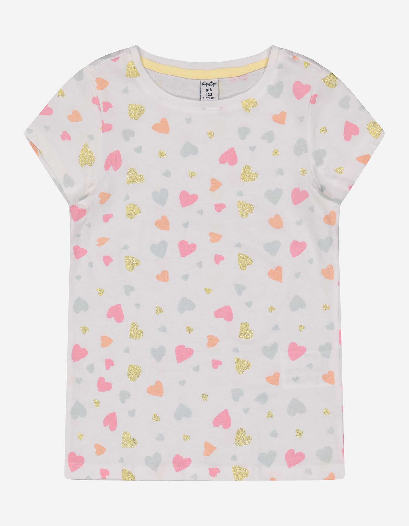 T-shirt - Print all-over - wit